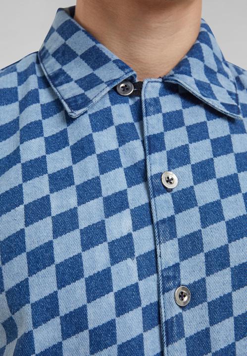 Produktbild Urban Classics Laser Check Printed Boxy Shirt - 166805 (XXL)