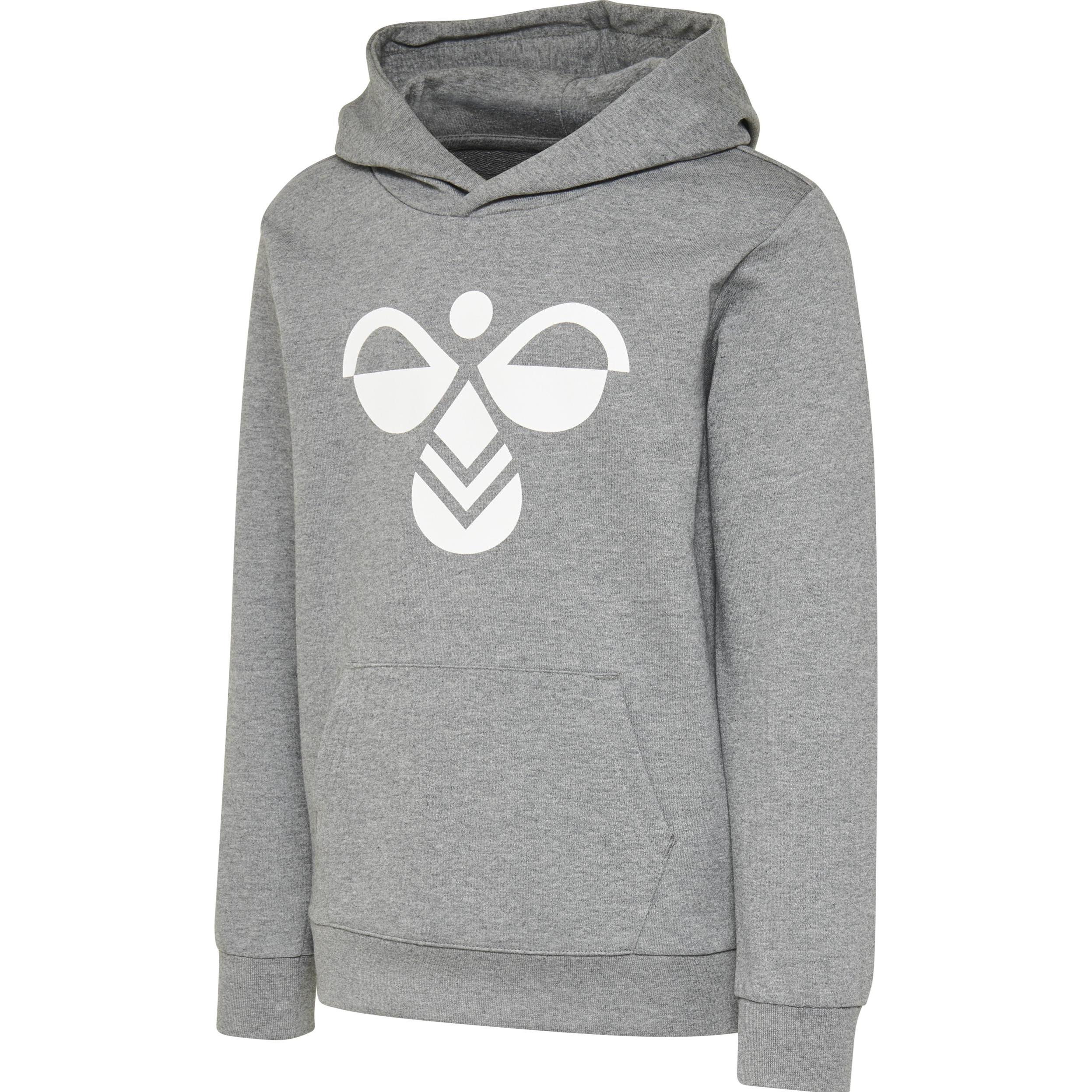 Thumbnail - hummel, Unisex, Pullover, Hmlcuatro Hoodie, Grau, (116)