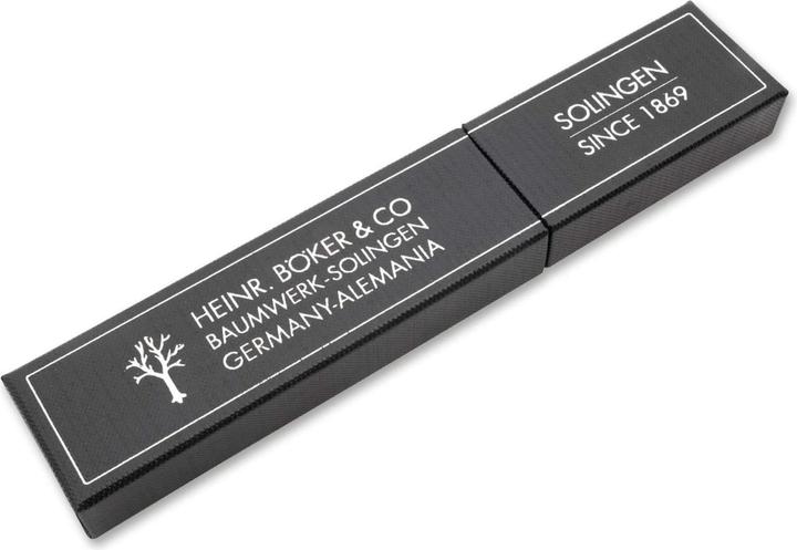 Actual product image Böker Large historical razor packaging
