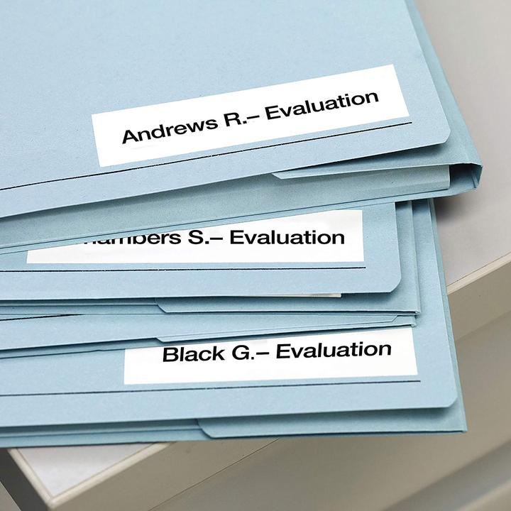 Produktbild Dymo 1x10 D1 Schriftband 9mmx7m auf (0.90 cm, Weiss)