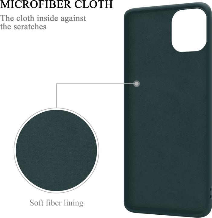 Produktbild Cadorabo Hülle für Apple iPhone 14 im TPU Liquid Ring Silicone Case Style (Apple iPhone 14)