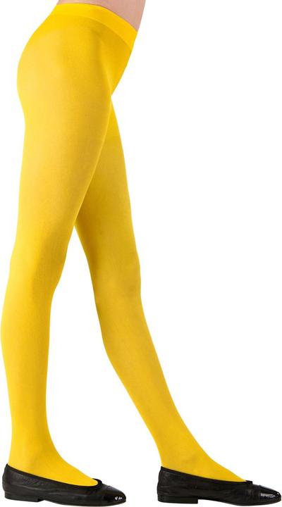 Widmann GELBE STRUMPFHOSE 40 DEN, 11-14 years