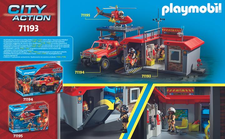 Actual product image Playmobil Take-away fire station (71193, Playmobil City Action)