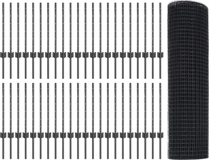 Produktbild vidaXL Schweissdrahtzaun