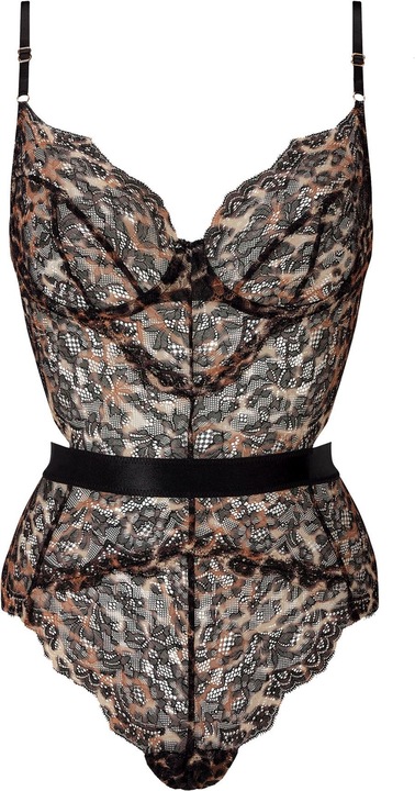 Actual product image Ann Summers Hold Me Tight Bodysuit - Animal (XL)