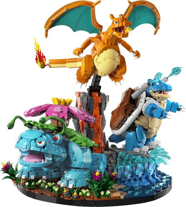 Actual product image LEGO Bisaflor, Glurak and Turtok (72153, LEGO Pokémon)