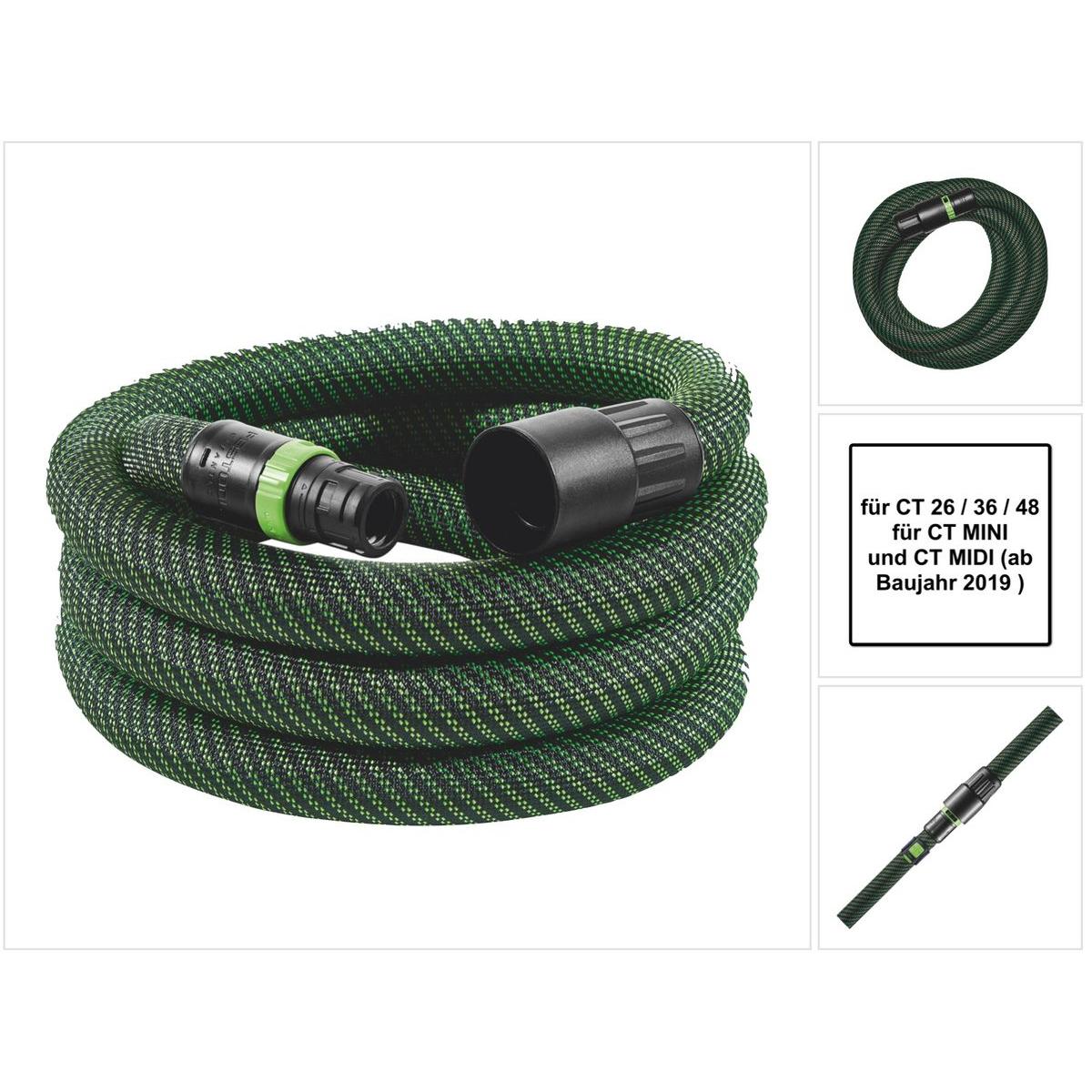 Thumbnail - Festool, Industriestaubsauger Zubehör, Saugschlauch D 27/32x3,5m-AS/CTR