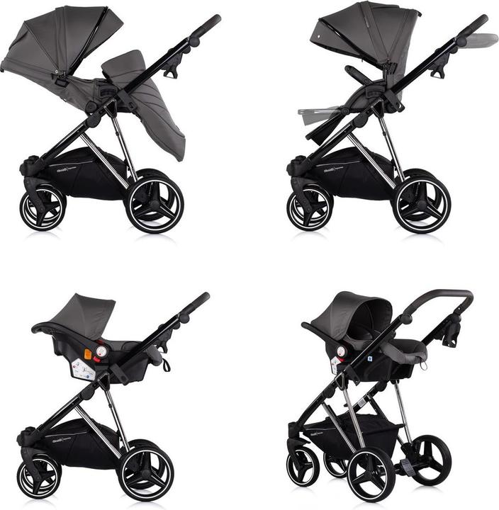 Produktbild Chipolino Kombikinderwagen 3in1 Imperium (0 Monate - 4 Jahre)