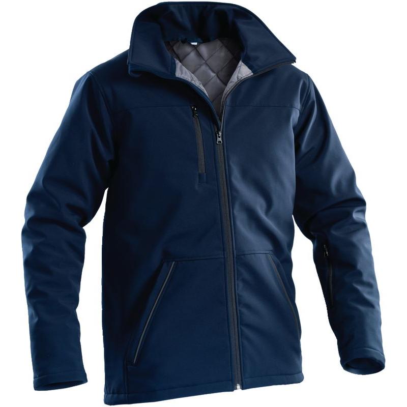 Protector, Herren, Jacke, Winter-Softshell Jacke Calgary (M), Blau, M