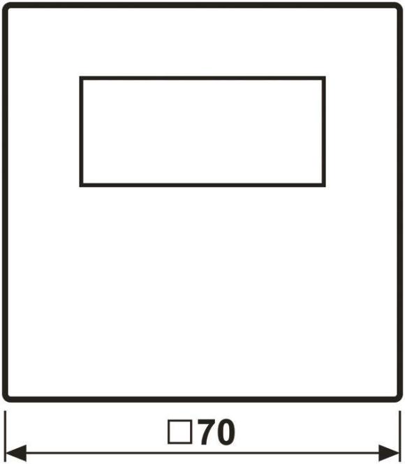 Produktbild JUNG HOME BTLS1791SW Raumthermostat-Display