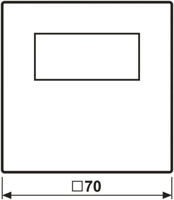 Actual product image JUNG HOME BTLS1791SW Room Thermostat Display