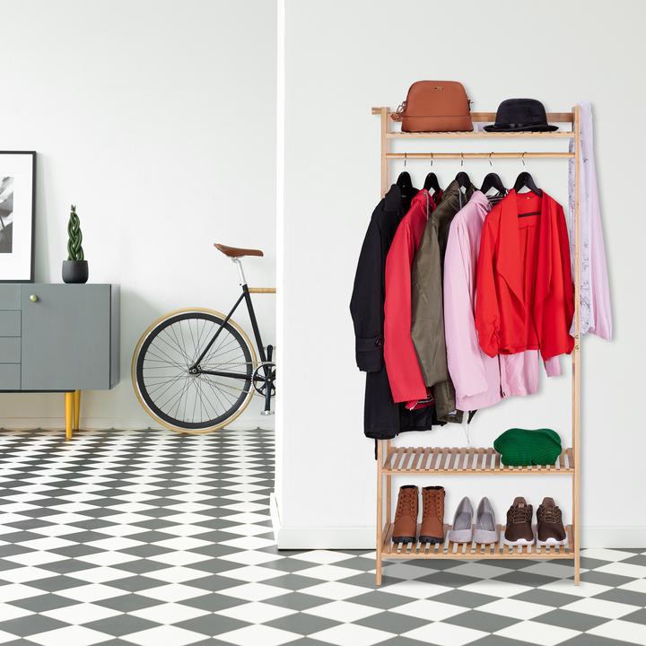 Actual product image Relaxdays Clothes rack