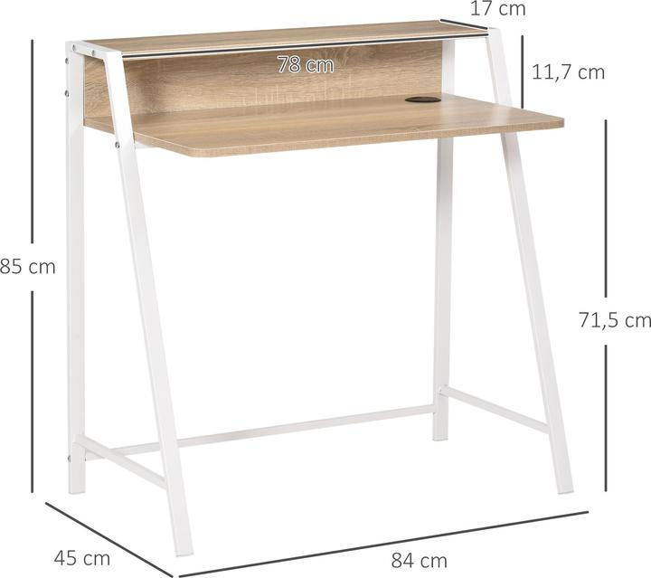Actual product image Homcom Desk (84 x 45 x 85 cm)