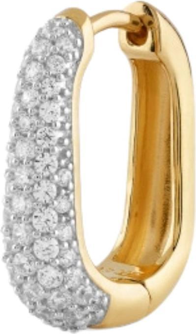 Produktbild Guess 17MM NUANCE FULL PAVE HUGGIES Ohrringe (Silber 925)