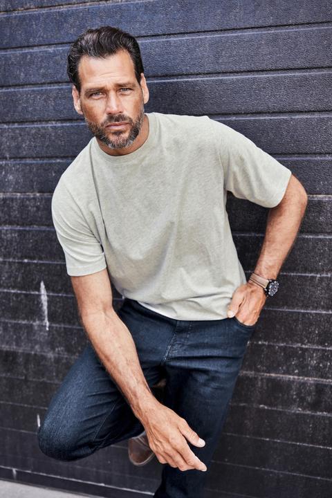 Actual product image JP1880 Stretch Hem Cotton Tee (10XL, 7XL, XXL)