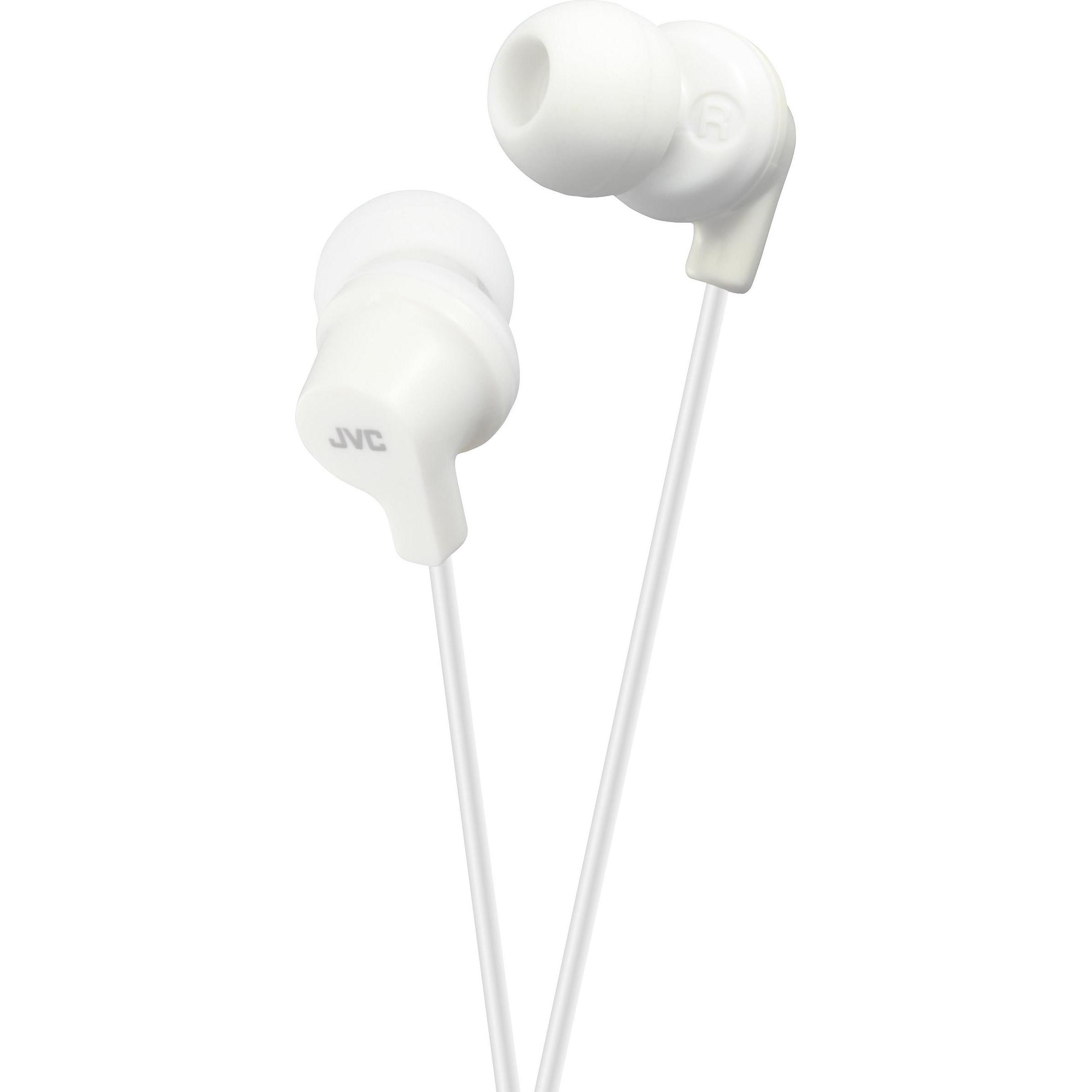 JVC Kopfhörer HAFX10WE (intraoral, NIE, weiss) (Kabelgebunden), Kopfhörer, Weiss