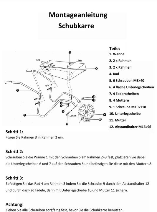 Actual product image HTI-Line Wheelbarrow