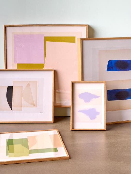 Image du produit Hübsch Hello Frame 80x80 Nature