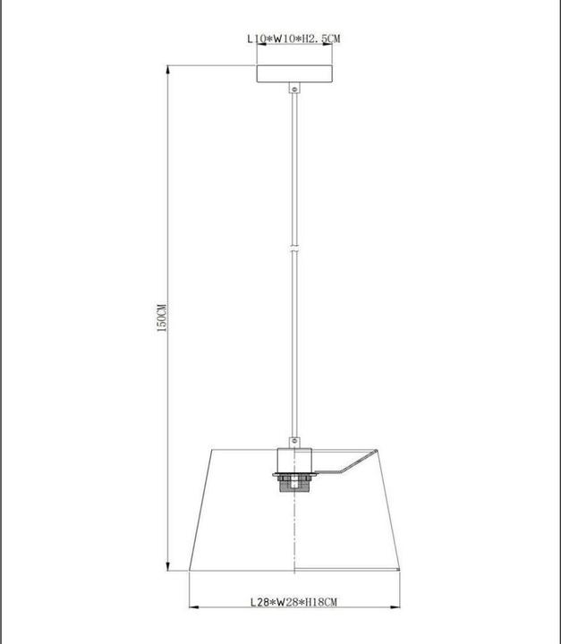 Produktbild Lucide WOOLLY - Pendelleuchten - Ø 28 cm - 1xE27 - Ockergelb 10416/01/44 (E27)
