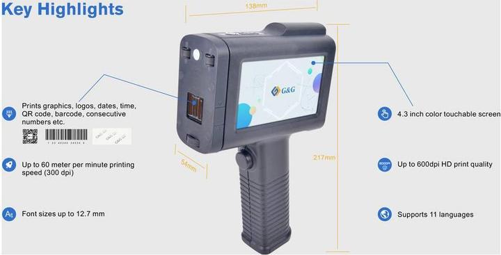 Produktbild G&G GG-HH1001B