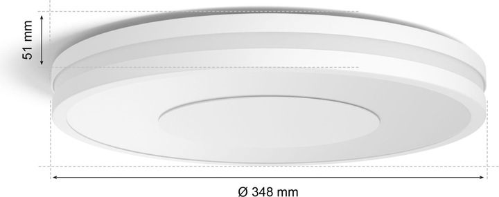 Actual product image Philips Hue Being Basis BT (2400 lm)