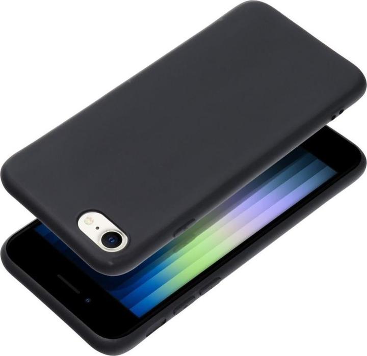 Actual product image OEM Back panel cover MATT case for IPHONE 7 / 8 / SE 2020 / SE 2022 black (Apple iPhone 7)