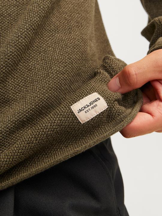 Produktbild Jack & Jones Plain Knitted pullover Strickpullover mit Rundhals (S)