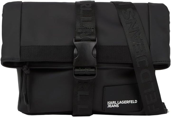 Karl Lagerfeld Borsa a tracolla roll top per un look quotidiano elegante