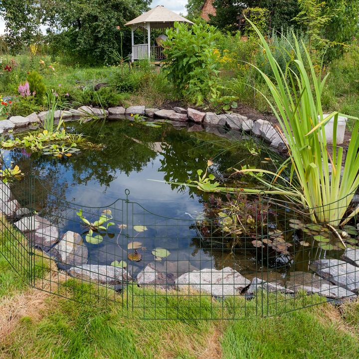 Produktbild Relaxdays 5x Teichzaun