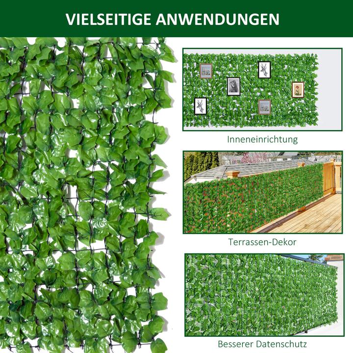 Produktbild Outsunny Kunsthecke (300 cm)