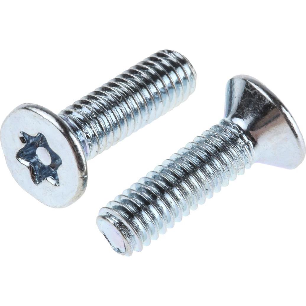 RS PRO Schrauben Senkkopf TorxBO M2,5x12mm (4828161)