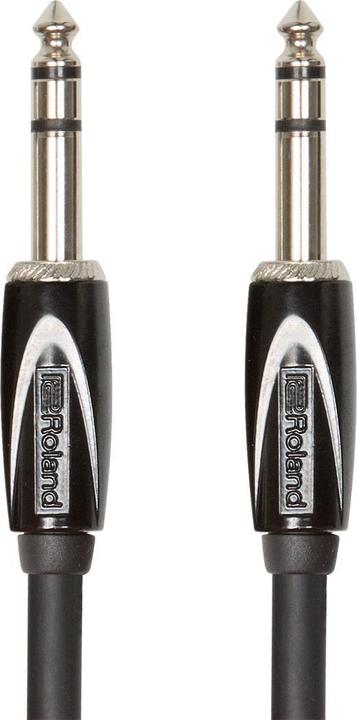 Produktbild Roland RCC-15-TRTR Audio-Kabel 4,5 m 6.35mm TRS Schwarz (4.50 m)