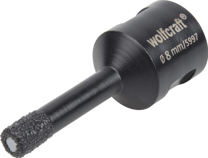 Immagine prodotto wolfcraft wolfcraft 1 Diamantbestr. Bohrkrone für WS ø8mm (8 millimetri)