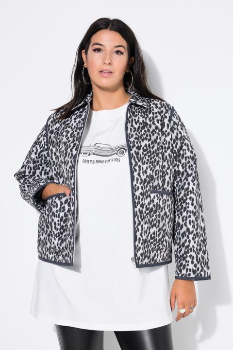 Produktbild Studio Untold Steppjacke, oversized, Leo, Rundhals (58)