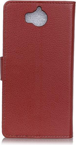 Produktbild MU Classic Leder Hülle mit Litchitextur (Huawei Y6 (2017), Huawei Y5 (2017))
