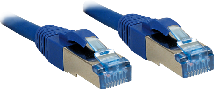 Produktbild Lindy Netzwerkkabel (LSOH, PiMF, S/FTP, CAT6a, 2 m)