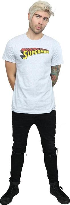 Image du produit - T-shirt SUPERMAN TELESCOPIC CRACKLE LOGO - Homme (S)