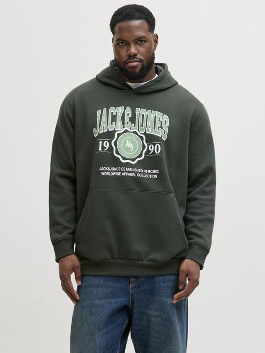 Produktbild Jack & Jones Plus Size Logo Kapuzenpullover Kapuzenpullover (6XL)