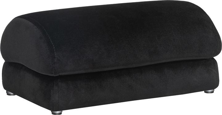Actual product image Homcom Fussstütze Polyester Schwarz
