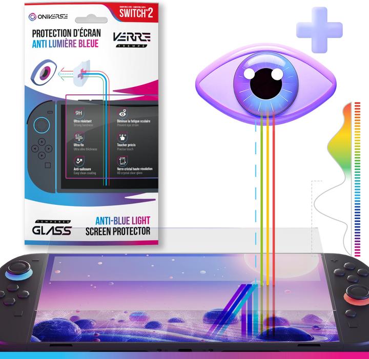 Oniverse Screen Protector für Nintendo Switch 2™ - Gaming-Zubehör (Switch)
