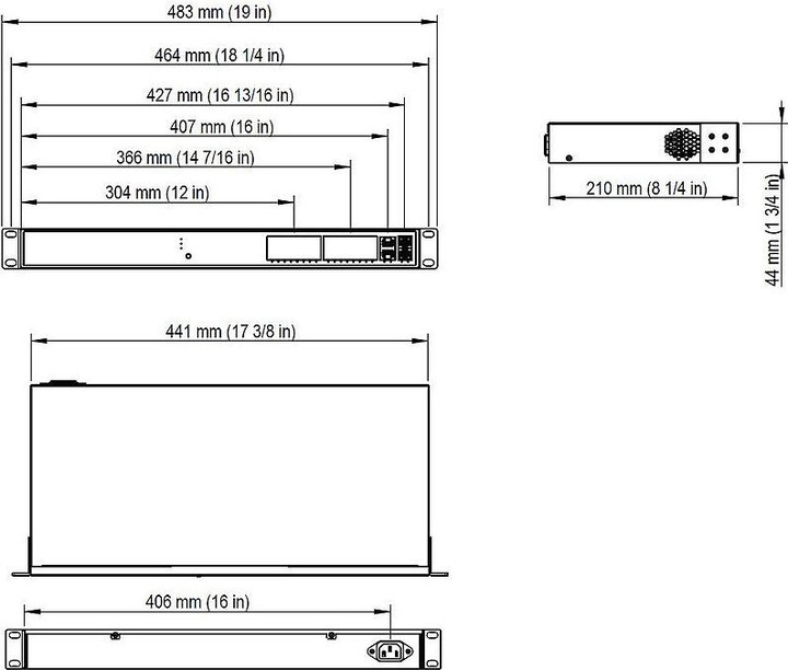Produktbild Axis T8516 16 Port PoE+ Switch, Managed (16 Ports)