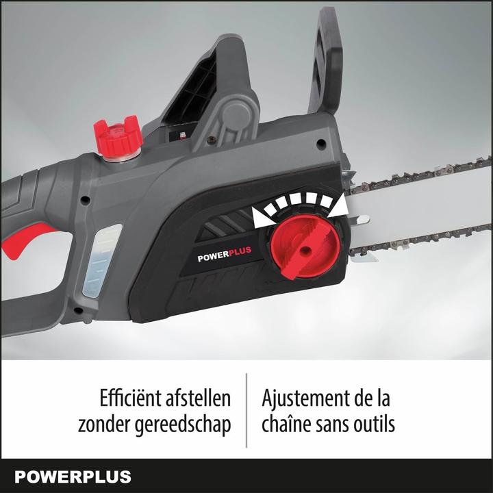 Actual product image Powerplus Chainsaw 2200W 400mm - 1 Acc. (Electric chain saw)