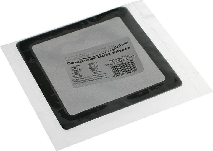 Actual product image DEMCiflex Dust Filter 120mm - black/black