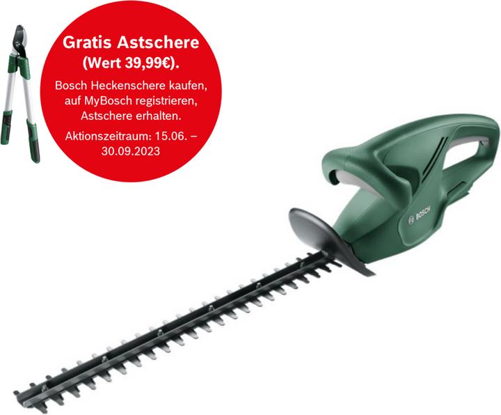Immagine prodotto Bosch Home & Garden EasyHedgeCut 18-45 (Tagliasiepi a batteria)