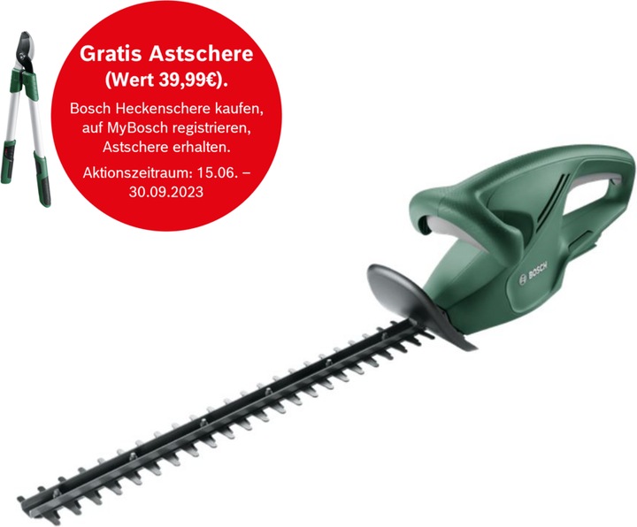 Produktbild Bosch Home & Garden EasyHedgeCut 18-45 (Akkuheckenschere)