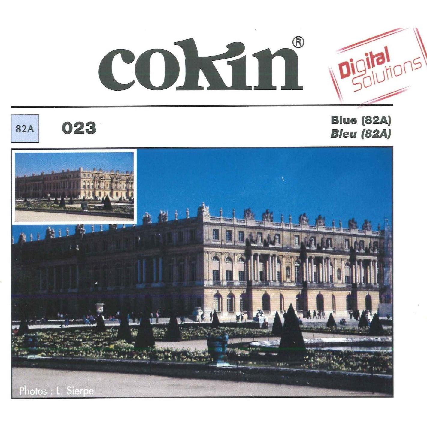 Cokin X023 Blaufilter (82A) (112 mm, Farbfilter, 82 mm), Objektivfilter, Blau