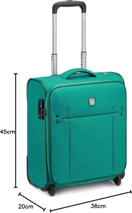 Immagine prodotto Roncato Trolley cabina Evolution Soft Easyjet con combinazioni triplo e TSA
