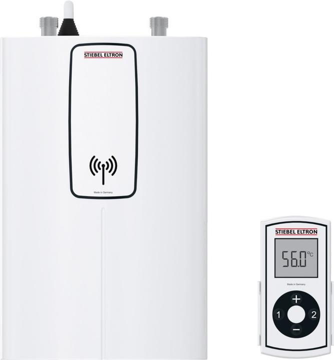 Stiebel Eltron DCE 11/13 RC Electronic compact instantaneous water heater with remote control for the kitchen