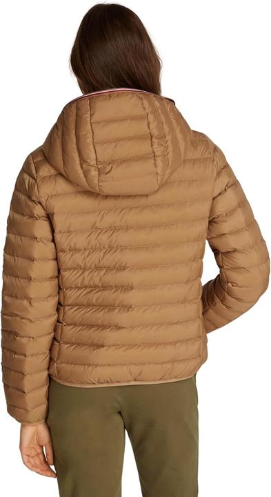 Actual product image Tommy Hilfiger Iconic Slim Safari Canvas Jacket for Women, Timeless Lightweight Design (L)