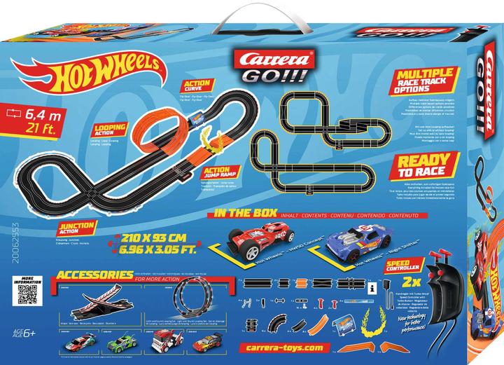 Produktbild Carrera Go!!! Hot Wheels 6.4